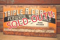 dp-230301-15 TRIPLE-A-CABLES / Vintage Metal Sign