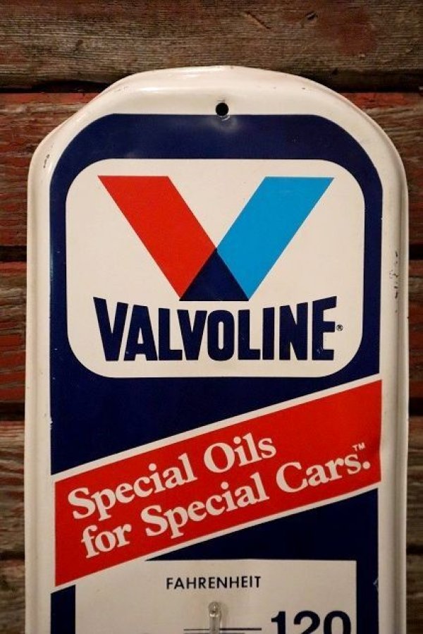 画像2: dp-230401-39 VALVOLINE / 1980's Thermometer Sign