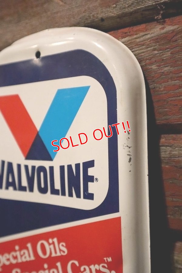 画像5: dp-230401-39 VALVOLINE / 1980's Thermometer Sign