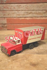dp-230414-40 FAST FREIGHT CONTINENTAL EXPRESS / 1960's Ford Friction Truck Toy