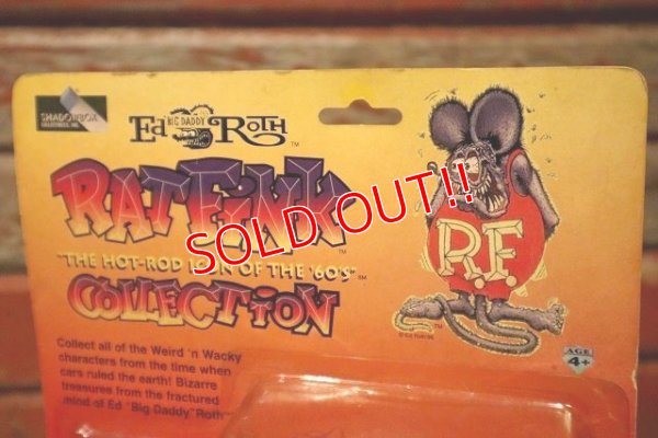 画像5: ct-230414-72 RAT FINK / 1990's PVC RAT FINK "GET A BIGGER HAMMER"