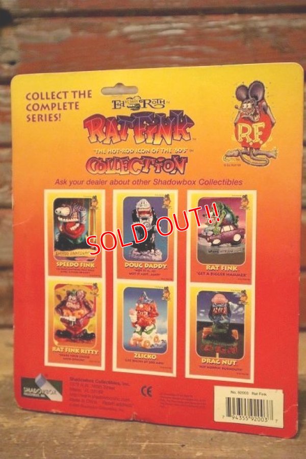 画像8: ct-230414-72 RAT FINK / 1990's PVC RAT FINK "GET A BIGGER HAMMER"