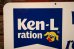 画像2: dp-230401-49 Ken-L-Ration / 1960's Plastic Sign (2)