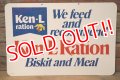 dp-230401-49 Ken-L-Ration / 1960's Plastic Sign