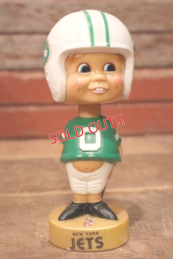 画像1: ct-230414-62 NFL 1970's Bobble Head "New York Jets"