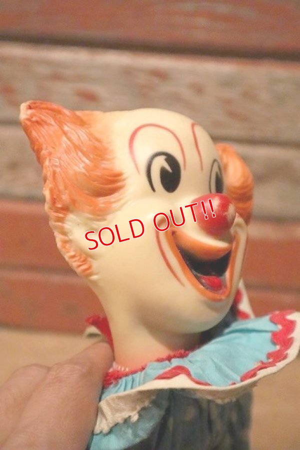 画像3: ct-230414-26 Bozo the Clown / Knickerbocker 1960's Rubber Face Doll