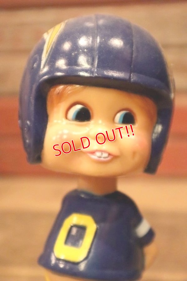 画像2: ct-230414-61 NFL 1970's Bobble Head "San Diego Chargers"