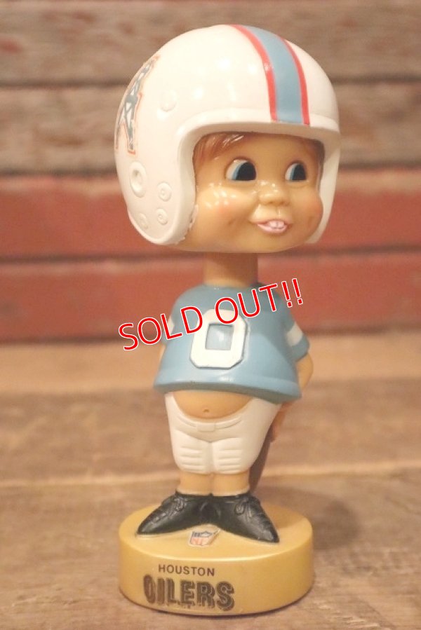 画像1: ct-230414-60 NFL 1970's Bobble Head "Houston Oilers"