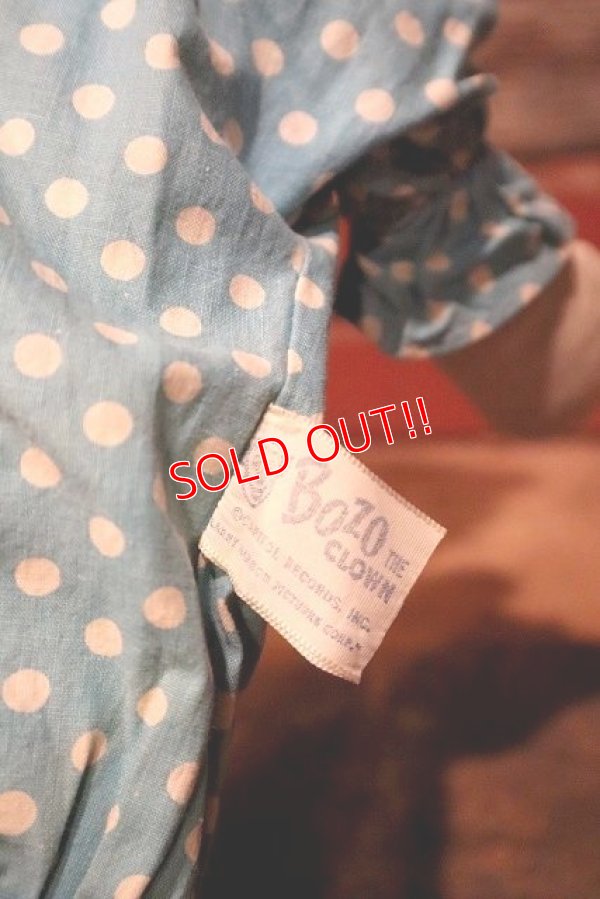 画像9: ct-230414-26 Bozo the Clown / Knickerbocker 1960's Rubber Face Doll