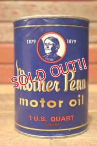 dp-220301-67 Mother Penn MOTOR OIL / One U.S. Quart Can Bank