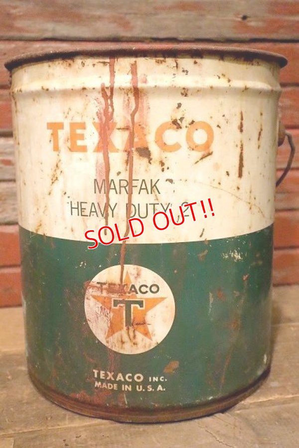 画像1: dp-230401-29 TEXACO / 1950's 5 U.S. GALLONS OIL CAN