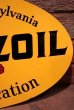 画像5: dp-230401-44 PENNZOIL / 1970's W-side Metal Sign