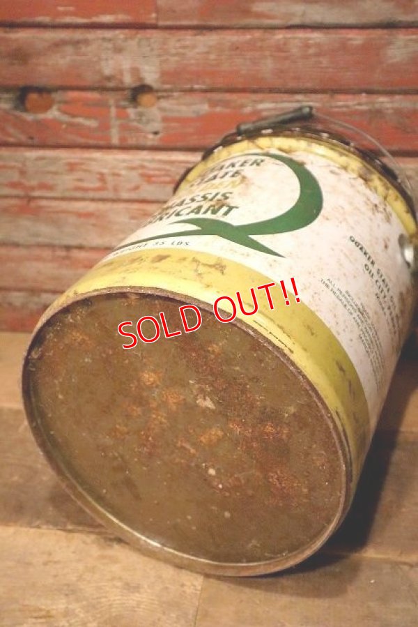 画像9: dp-230401-31 QUAKER STATE / 1970's 5 U.S. GALLONS OIL CAN