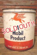 dp-230401-16 Mobil / 1950's 5 U.S. GALLONS OIL CAN