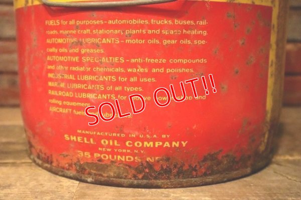 画像4: dp-230401-42 SHELL / 1960's 5 U.S. GALLONS OIL CAN