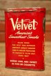 画像2: dp-230401-02 Velvet / 1940's-1950's Pipe & Cigarette Tobacco Can (2)