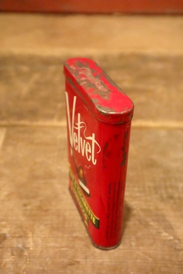 画像4: dp-230401-02 Velvet / 1940's-1950's Pipe & Cigarette Tobacco Can