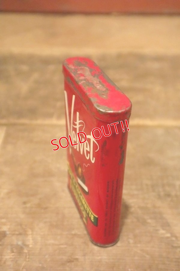 画像4: dp-230401-02 Velvet / 1940's-1950's Pipe & Cigarette Tobacco Can