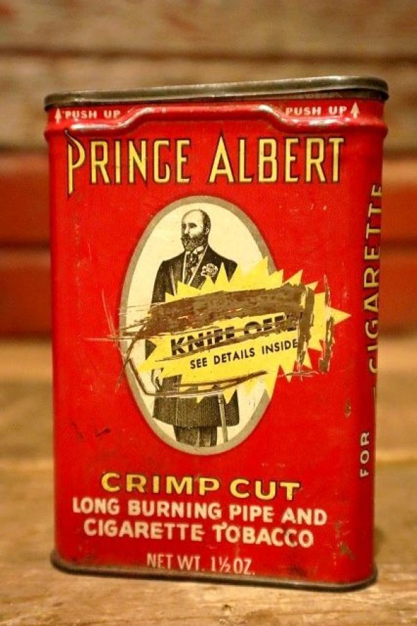 画像1: dp-230401-01 PRINCE ALBERT TOBBACO / Vintage Tin Can