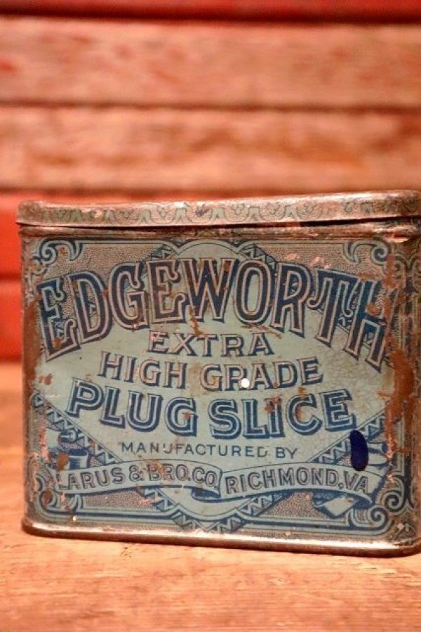 画像2: dp-230401-09 EDGEWORTH / PLUG SLICE Vintage Tin Can
