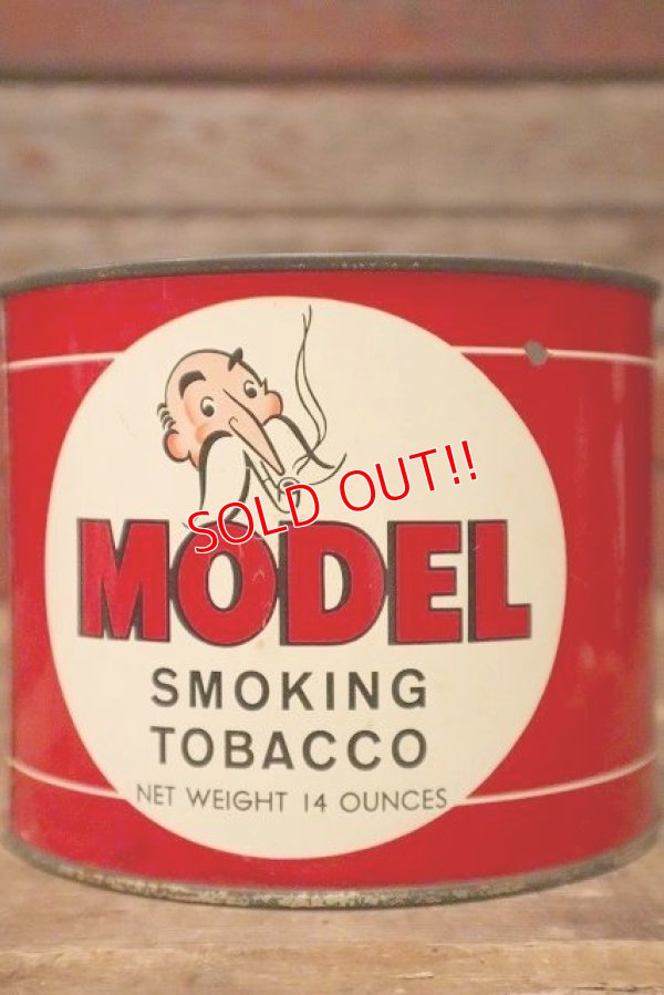 画像3: dp-230414-79 MODEL Smoking Tobacco / Vintage Tin Can