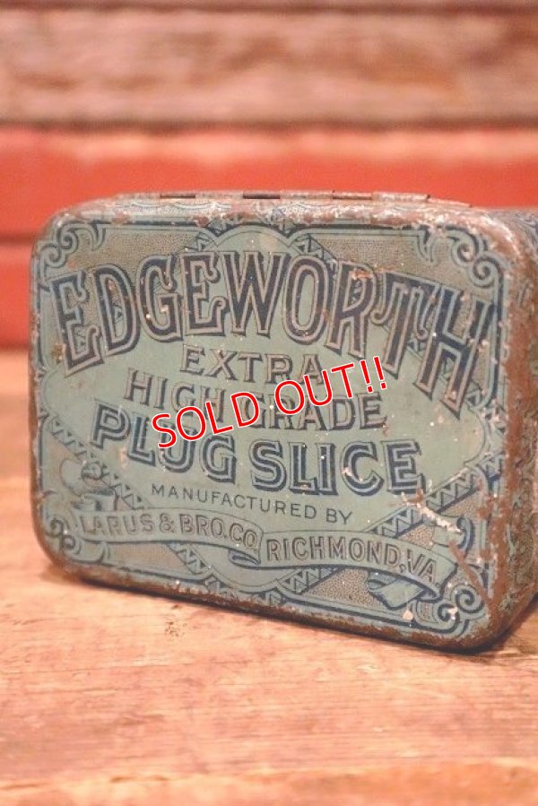 画像6: dp-230401-09 EDGEWORTH / PLUG SLICE Vintage Tin Can