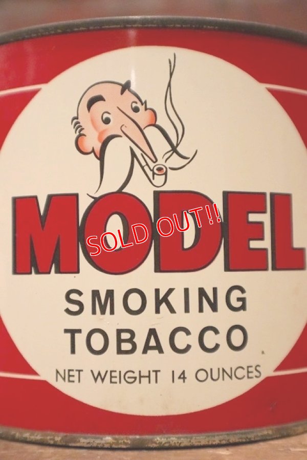 画像2: dp-230414-79 MODEL Smoking Tobacco / Vintage Tin Can