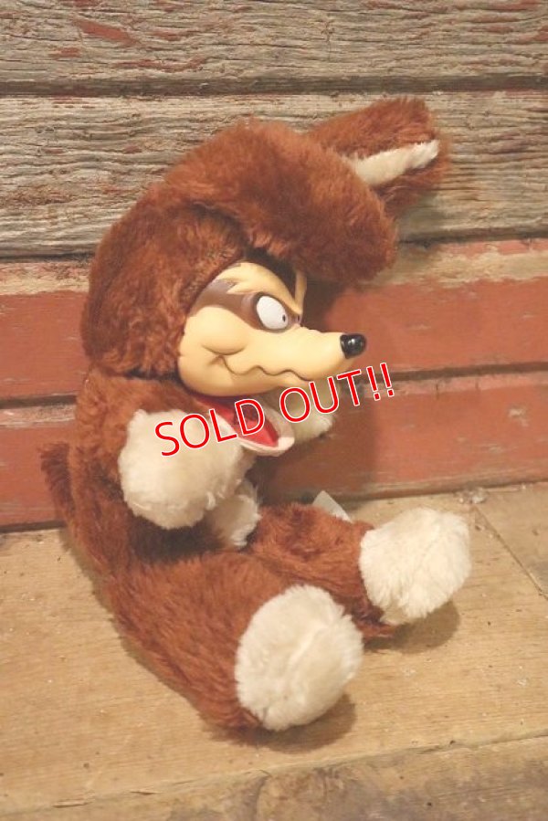 画像3: ct-230414-29 Wile E. Coyote / 1977 Rubber Face Doll