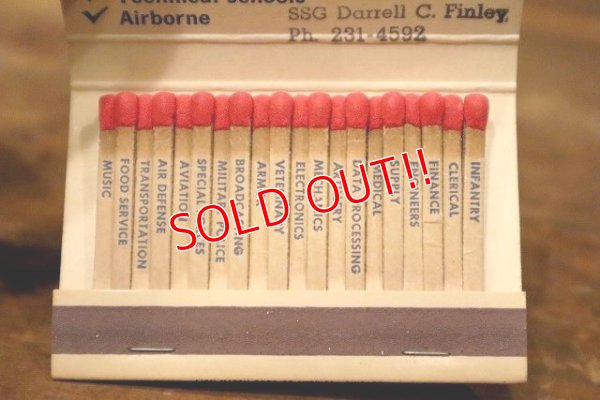 画像5: dp-230414-69 U.S.ARMY / UNCLE SAM Match Book