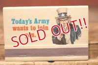 dp-230414-69 U.S.ARMY / UNCLE SAM Match Book