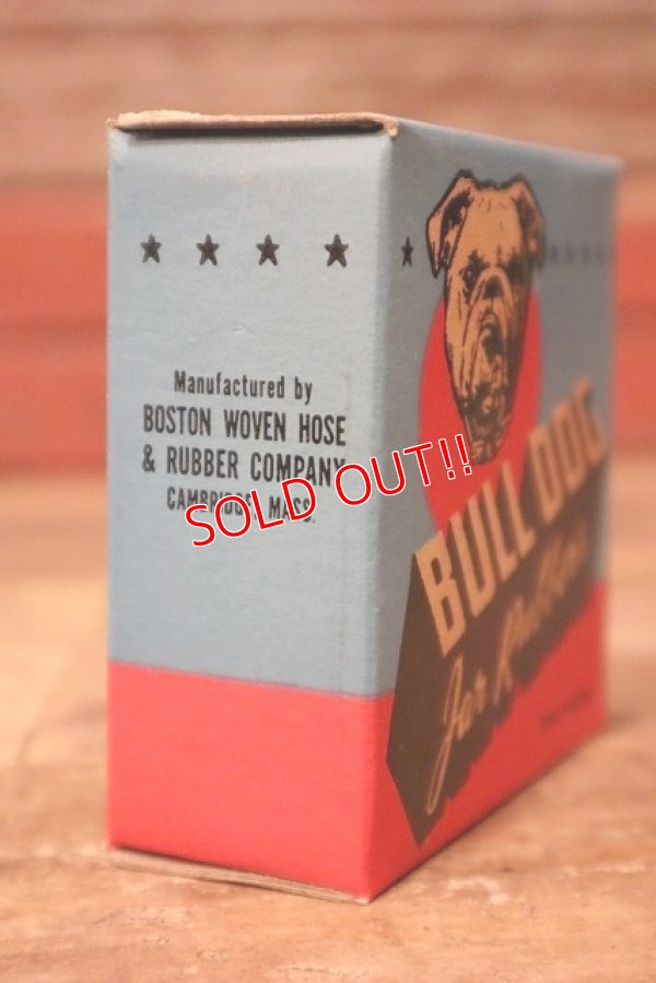 画像7: dp-230414-19 BOSTON WOVEN HOSE & COMPANY / 1940's BULLDOG Jar Rubbers