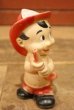 画像2: ct-230414-49 Unknown / 1950's-1960's Fire Chief Boy Squeaky Doll (2)