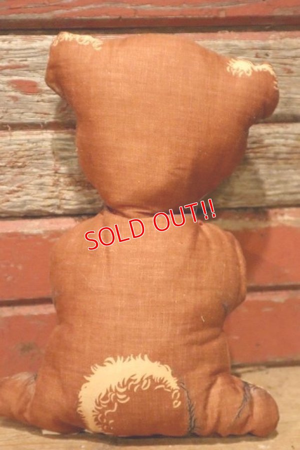 画像3: ct-230414-28 Vintage Bear Cloth Doll