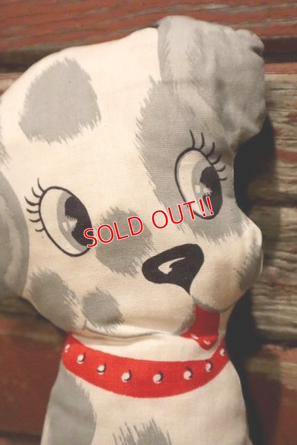 画像2: ct-230414-27 Vintage Puppy Cloth Doll