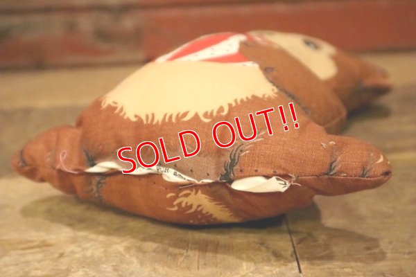 画像7: ct-230414-28 Vintage Bear Cloth Doll