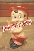 ct-230414-49 Unknown / 1950's-1960's Fire Chief Boy Squeaky Doll