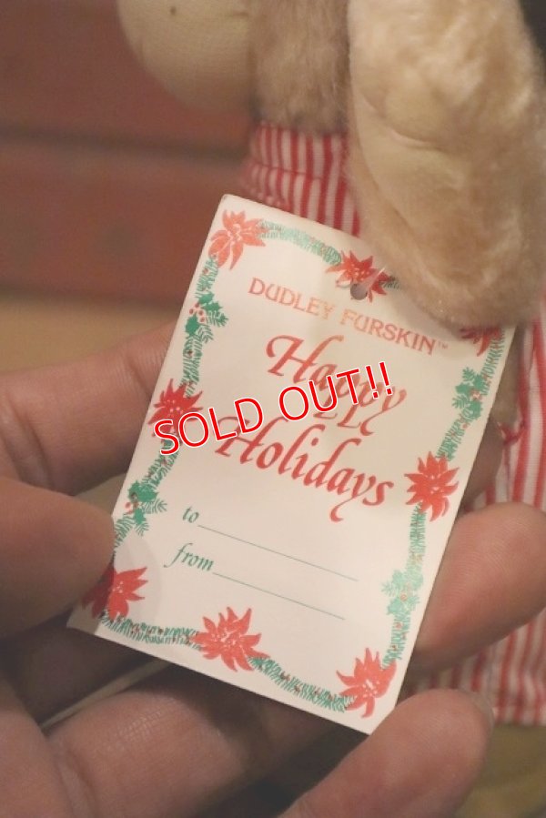 画像7: ct-230414-02 WENDY'S / 1986 Furskins Bear Plush Doll "Dudley Furskin"