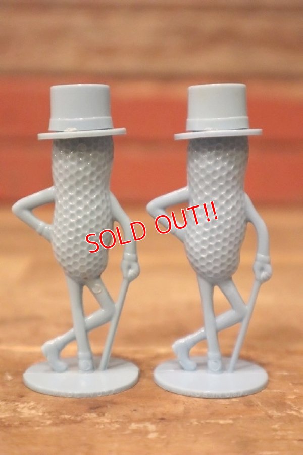 画像6: ct-221101-95 PLANTERS / MR.PEANUT 1950's Salt & Pepper (Blue)