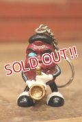 ct-201114-125 The California Raisins / 1988 PVC Keychain "Sax Player"