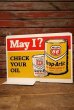 画像1: dp-230503-61 PHILLIPS 66 / 1960's W-side Metal Sign (1)