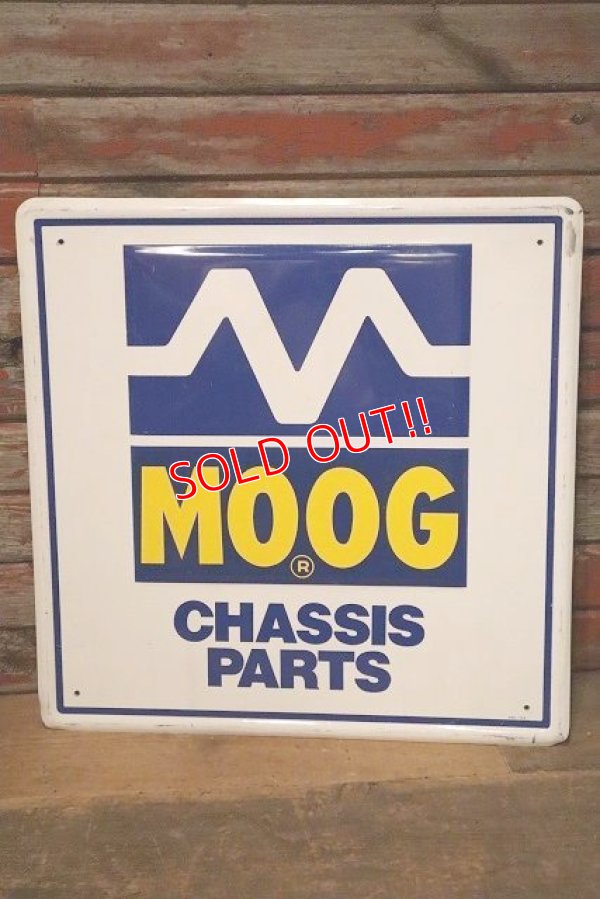 画像1: dp-230503-70 MOOG / Embossed Metal Sign