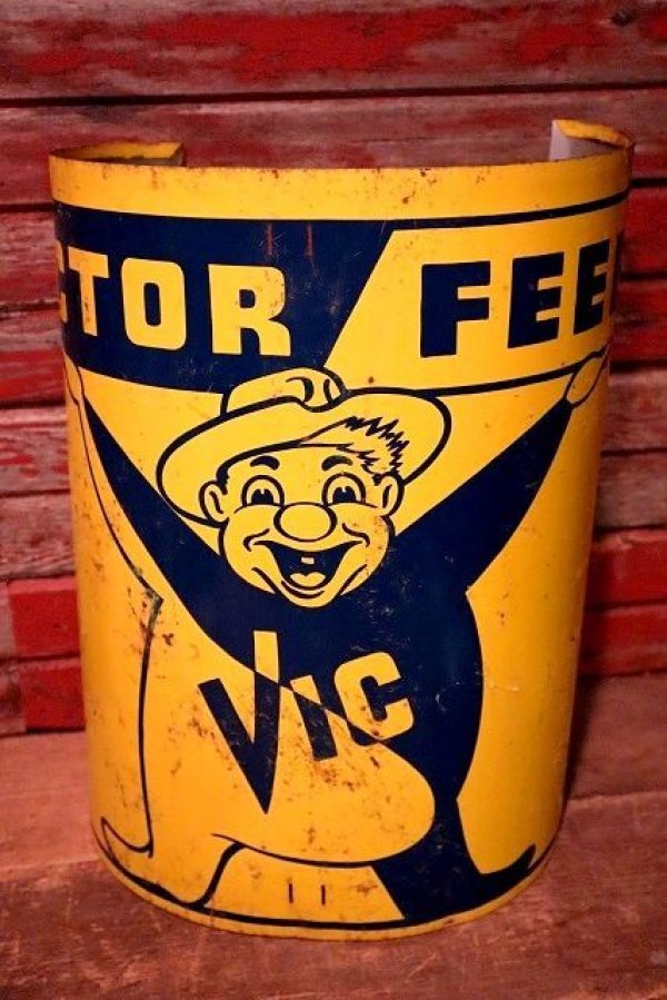 画像1: dp-230503-60 VICTOR FEEDS / Vintage Metal Sign