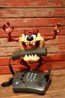 画像1: ct-230503-01 Tasmanian Devil / TELEMANIA 2001 TAZ Talking Animated Telephone (1)