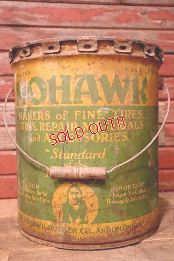 画像3: dp-230503-80 THE MOHAWK RUBBER CO., 5 U.S. GALLONS CAN