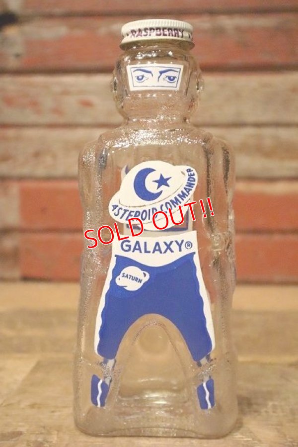 画像1: ct-230414-32 Space Foods / 1950's GALAXY Spaceman Syrup Bottle "ASTEROID COMMANDER" 