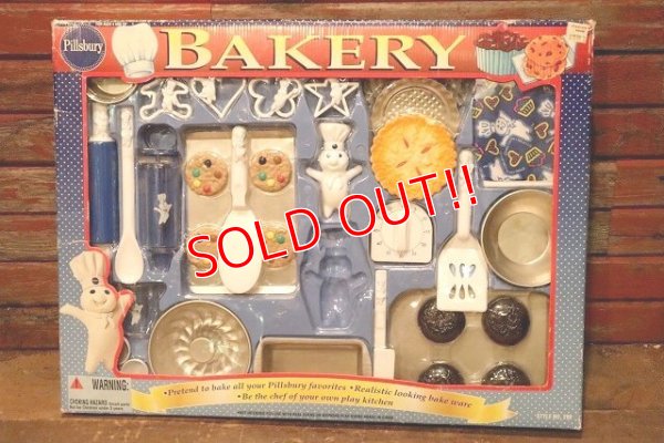 画像1: ct-230301-08 Pillsbury / Poppin Fresh 1990's BAKERY FOOD TOY Set