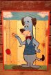 画像1: ct-230414-14 Huckleberry Hound / 1950's-1960's Frame Tray Puzzle (1)