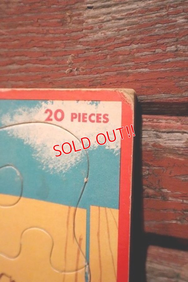 画像6: ct-230414-14 Huckleberry Hound / 1950's-1960's Frame Tray Puzzle