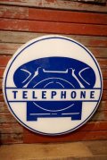 dp-230401-37 Vintage Public Telephone Sign