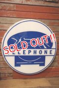 dp-230401-37 Vintage Public Telephone Sign